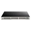 Šakotuvas D-LINK 52-Port Smart Managed PoE+ Gigabit Stack Switch 4x 10G dlink žalias 3.0 48x 10/100/1000Mbit/s TP RJ-45 PoE Port 802.3at