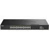 Šakotuvas D-Link 24-Port Gigabit Stackable Smart Managed PoE Switch | D-Link