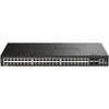 Šakotuvas D-Link 48-Port Gigabit Stackable Smart Managed PoE Switch | D-Link