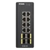 Šakotuvas D-Link 12 PORT L2 MANAGED SWITCH/WITH 8X10/100/1000BASET(X) PORTS IN
