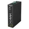 Šakotuvas D-LINK 12 Port L2 Industrial Smart Managed Switch su 10 x 1GBaseTX jungtys ir 2 x SFP jungtys