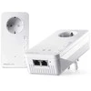 Šakotuvas „devolo Magic 2 WiFi 6 Next Powerline“ pradinis rinkinys: 1 x „devolo Magic 2 WiFi 6 Next“ adapteris, 1 x „devolo Magic 2 LAN“ adapteris