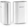 Maršrutizatorius devolo WiFi 7 BE6500 Mesh System 2er Pack BE6500 Dualband, 1x 2.5G WAN/LAN und 3x 1G LAN (pro Einheit)