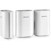 Maršrutizatorius devolo WiFi 7 BE6500 Mesh System 3er Pack BE6500 Dualband, 1x 2.5G WAN/LAN und 3x 1G LAN (pro Einheit)