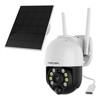 Foscam B4 WiFi stebėjimo kamera, balta su saulės baterija, 4MP (2560x1440), maitinama baterijomis, WiFi, pasukimo ir pakreipimo funkcija
