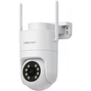 Šakotuvas Foscam PD8 WiFi stebėjimo kamera, balta, 8MP (3840x2160), WiFi 6 dviejų dažnių, milimetrinių bangų radaras, 360° automatinis sekimas, pasukimas ir pakreipimas