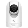 Šakotuvas Foscam R8M WLAN Überwachungskamera Weiß 8MP (3840x2160), WiFi 6, Notruftaste, Auto-Tracking-Funktion