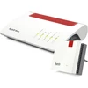 Šakotuvas FRITZ!Box 7590 AX be ISDN + FRITZ!Repeater 1200 AX Bundle aus WiFi 6 Maršrutizatorius & WiFi 6 Repeater