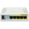 Maršrutizatorius „MikroTik“ | Debesijos maršrutizatorių komutatorius | RB260GSP | Valdomas per internetą | Darbalaukio | SFP jungčių kiekis: 1 | Maitinimo per Ethernet (PoE) jungčių kiekis: 1 | 12 mėn.