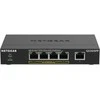 Šakotuvas NETGEAR GS305PP nevaldomas gigabito eternetas (10/100/1000) su maitinimu per eternetą (PoE) Juodas