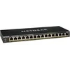 Šakotuvas NETGEAR GS316P SOHO nevaldomas jungiklis [16x Gigabit Ethernet PoE+, 115W]