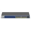 Šakotuvas NETGEAR 24P GE POE+ Smart Switch W/10G SFP+ GS728TXPV3