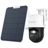 „Reolink 4K“ dviejų objektyvų „Wi-Fi 6“ apsaugos kamera su baterijomis ir saulės baterijomis | „Trackmix“ serija B770 | PTZ | 2,8 mm / F1.6 | H.264 / H.265 | „Micro SD“, maks. 256 GB