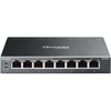 Šakotuvas TP-Link 8-PORT 1G EASY MANAGED SWITCH - 8X POE+ 64 W POE POWER FANLESS