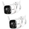 TP-Link Tapo C310P2 WiFi stebėjimo kamerų rinkinys 2K (2304x1296), 3MP, IP66 atsparus oro sąlygoms, 30 m naktinis matymas, dvipusis garsas
