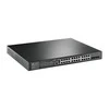 Šakotuvas TP-LINK | 24 prievadų gigabito ir 4 prievadų 10GE SFP+ L2+ valdomas komutatorius su 24 prievadų PoE+ | TL-SG3428XMP JetStream | Valdomas L2+ | Montuojamas į lentyną