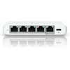 Šakotuvas UBIQUITI COMPACT, 5 PRIESTŲ 2,5G JUNGIKLIS, GALIMAS MAITINTI SU POE ARBA USB-C ADAPTERIU.