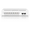 Šakotuvas UBIQUITI USW-Pro-XG-8-PoE komutatorius Etherlighting 8x RJ45 10GbE PoE 2x SFP+ 155W 3 slanksčiai