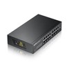 „Zyxel GS1100-16/16-port 10/100/1000Mbps Gigabit Ethernet“ komutatorius, be ventiliatoriaus, 802.3az (Žalias), darbalaukio