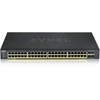 Šakotuvas ZYXEL XGS1935-52HP, 52 PORT LITE-L3 SMART MANAGED POE SWITCH, 48X GIGABIT POE AND 4X 10G SFP+, HYBRID MODE, STANDALONE OR NEBULAFLEX CLOUD, 375 WATT POE (5Y WARRANTY)