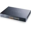 Šakotuvas ZYXEL XMG1915-18EP, 16 prievadų 2,5 GBE, 2 SFP+, 8 POE++ 180 W išmanusis komutatorius, hibridinis režimas, autonominis arba „Nebulaflex“ debesis (5 metų garantija)