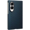 Dėklas KF971SNE anglies pluošto magnetas „Samsung Galaxy Fold 8“, tamsiai mėlynas