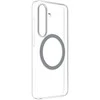 Dėklas Spigen „Samsung Galaxy S25“ skaidrus magnetinis dangtelis, skaidrus