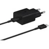 SAMSUNG 45W maitinimo adapteris su įsk. 5A Kabelis Juodas