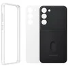Dėklas MS916CBE Frame Cover Samsung Galaxy S23 Plus, Juodas