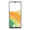 Dėklas QA336TTE minkštas skaidrus dangtelis, skirtas Samsung Galaxy A33 (5G) skaidrus (skaidrus)