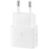 Įkroviklis Samsung EP-T2510XWEGEU 25W + USB-C kabelis baltas