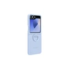 Samsung Galaxy Flip6/Flip7 FE Silikoninis dėklas with Ring Mėlyna