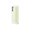 112803 Dėklas Samsung EF-XG990CWEGWW S21 FE 5G G990 baltos spalvos Slim Strap Cover