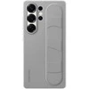 Dėklas Samsung Galaxy S25 Ultra Standing Grip dangtelis pilkas