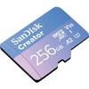 Atminties kortelė Karta SanDisk Creator Micro SDXC 256 GB Class 10 UHS-I/U3 A2 V30 (SDSQXAV-256G-GN6MS)