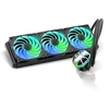 Sapphire Nitro+ S360-A All-in-One Liquid Cooler, ARGB, juodos spalvos – 360 mm