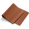SATECHI Vegan-Leather Premium stalo kilimėlis (rudas)
