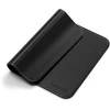 SATECHI Vegan-Leather Premium Pelės kilimėlis (Juodas)