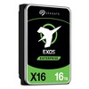 SEAGATE EXOS X16 SATA 16TB Helium 7200rpm 256MB cache 512e/4kn Fast Format BLK