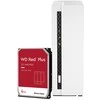 Serveris QNAP TS-133 4TB WD Raudona Plus NAS rinkinys NAS su 1x 4TB WD Raudona Plus 3,5 colio SATA kietuoju disku