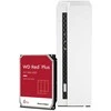 Serveris QNAP TS-133 6TB WD Raudona Plus NAS rinkinys NAS su įsk. 1x 6 TB WD Raudona Plus 3,5 colio SATA kietasis diskas