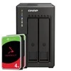Serveris QNAP TS-253E-8G 8TB IronWolf NAS rinkinys NAS su 2x 4TB IronWolf 3,5 colio SATA kietuoju disku