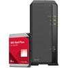 Serveris Synology DS124 6TB WD Raudona Plus NAS-Bundle NAS inkl. 1x 6TB WD Raudona Plus 3.5 col. SATA HDD