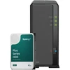 Serveris Synology DS124 4TB Plus HDD NAS rinkinys NAS su 1x 4TB Synology Plus HDD 3,5 colio SATA