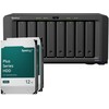 „Synology DS1825+ 24TB Plus HDD NAS“ rinkinys, įskaitant 2 x 12 TB „Synology Plus“ 3,5 colio SATA kietuosius diskus