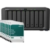 Serveris Synology DS1825neo+ 128TB Plus HDD NAS-Bundle NAS inkl. 8x 16TB Synology Plus 3.5 col. SATA HDD