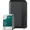 Serveris Synology DS223 12TB Plus HDD NAS rinkinys NAS su 2x 6TB Synology Plus HDD 3,5 colio SATA