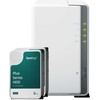 Serveris „Synology DS223j“ 12 TB „Synology Plus“ HDD NAS rinkinys NAS, įskaitant 2 x 6 TB „Synology Plus“ 3,5 colio SATA kietąjį diską