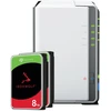 Serveris Synology DS223j 16TB IronWolf NAS rinkinys NAS su 2x 8TB IronWolf 3,5 colio SATA kietuoju disku