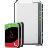 Serveris Synology DS223j 16TB IronWolf NAS-Bundle NAS inkl. 2x 8TB IronWolf 3.5 col. SATA HDD